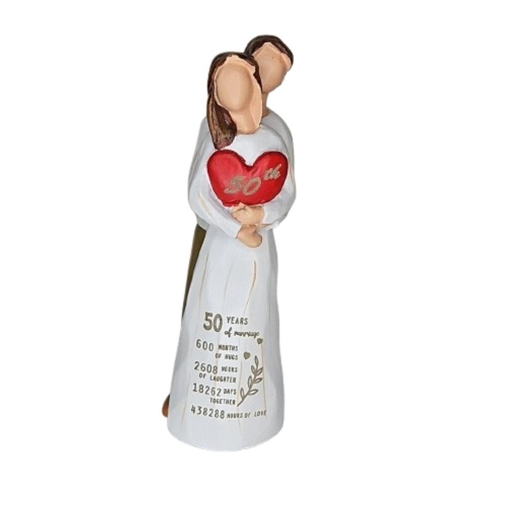 50th Anniversary Couple Figurine